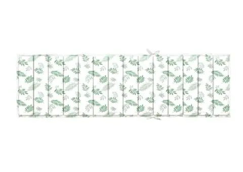 Pernă de șezlong, model frunze, textil Oxford - 5/5