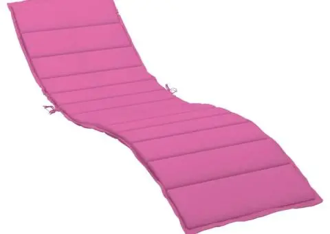 Pernă pentru șezlonguri, roz, material Oxford - 2/5