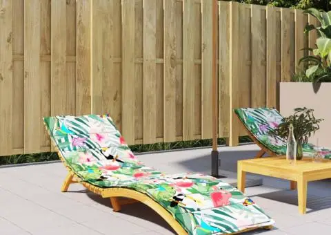 Pernă pentru șezlonguri, multicolor, material Oxford - 1/5