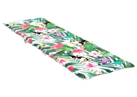 Pernă pentru șezlonguri, multicolor, material Oxford - 4/5