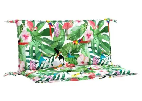 Perne bancă de grădină 2 buc. multicolor 100x50x7 cm textil - 2/5