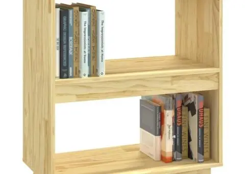 Bibliotecă, 60x35x71 cm, lemn masiv de pin - 4/5