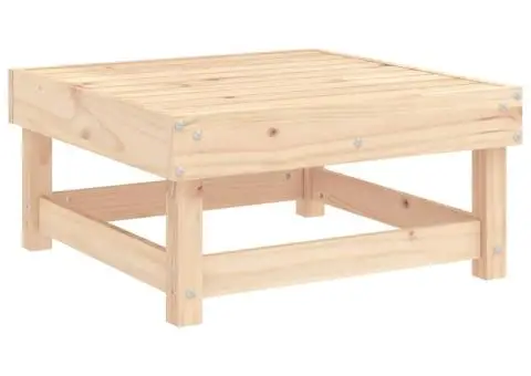 Taburete de grădină cu perne, 2 buc., lemn masiv de pin - 5/5