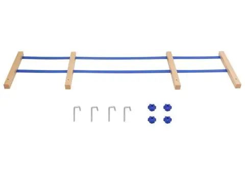 Spătar pentru sanie, albastru, placaj - 2/5