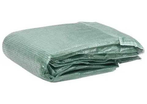 Copertină rezervă pentru seră (54 m²), verde, 300x1800x200 cm - 2/5