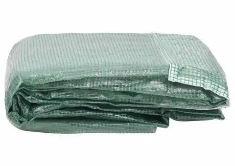 Copertină rezervă pentru seră (54 m²), verde, 300x1800x200 cm - 3/5
