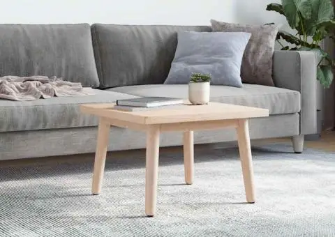 Blat de masă, 40x40x2,5 cm, lemn masiv de pin, pătrat - 2/5