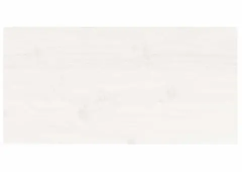 Blat de masă alb 80x40x2,5 cm lemn masiv de pin dreptunghiular - 5/5