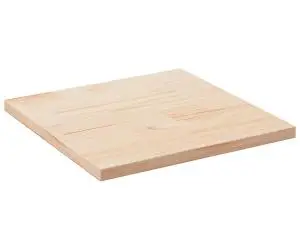 vidaXL Blat de masă, 70x70x2,5 cm, lemn masiv de pin, pătrat