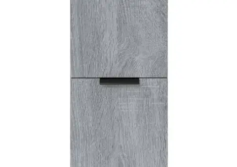 Dulapuri, 2 buc., gri sonoma, 30x30x70 cm, lemn prelucrat - 5/5