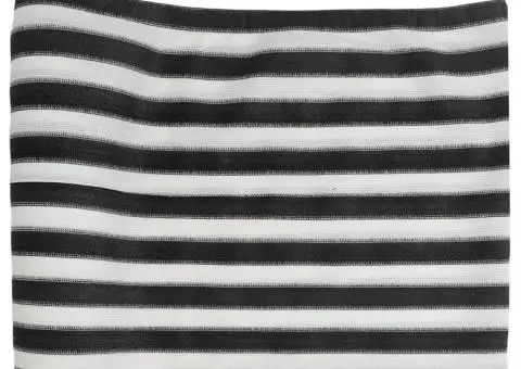 Plasă protecție intimitate, antracit/alb, 1x10m, HDPE, 150 g/m² - 2/5