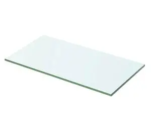 vidaXL Raft din sticlă transparentă, 50 x 20 cm