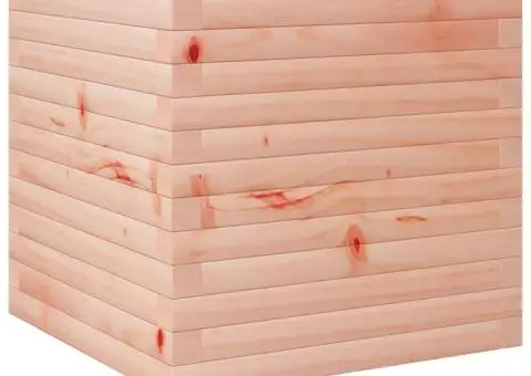 Jardinieră de grădină, 50x50x46 cm, lemn masiv Douglas - 2/5