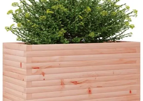 Jardinieră de grădină, 90x40x46 cm, lemn masiv Douglas - 4/5