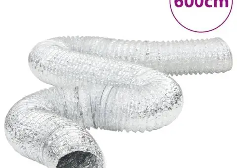 Conductă de ventilație, 6 m, Ø15 cm, aluminiu - 1/5