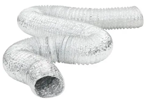Conductă de ventilație, 6 m, Ø15 cm, aluminiu - 2/5