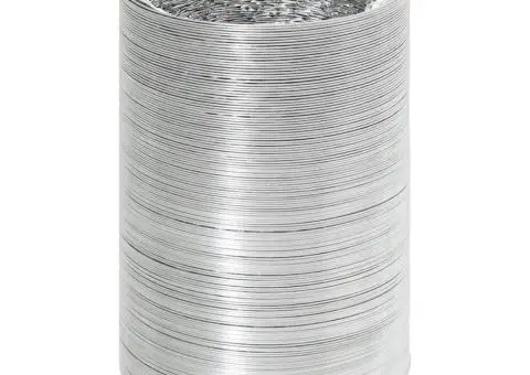 Conductă de ventilație, 6 m, Ø15 cm, aluminiu - 3/5