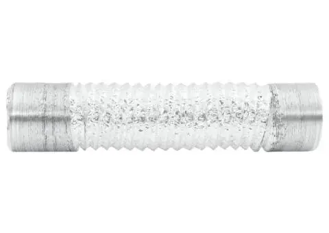Conductă de ventilație, 6 m, Ø15 cm, aluminiu - 4/5