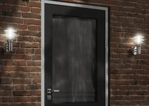 Corpuri de iluminat exterior de perete 2 buc argintiu oțel inox - 1/5