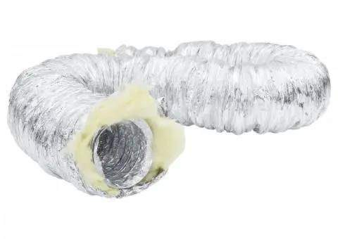 Conductă de ventilație izolată, 6 m, Ø10 cm, aluminiu - 2/5