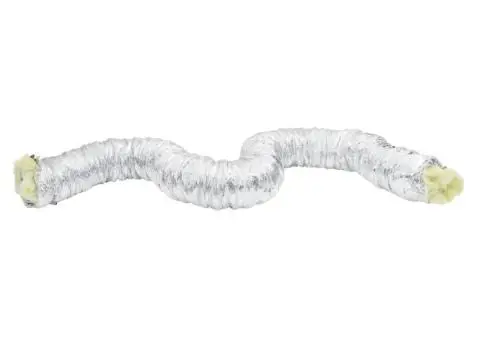 Conductă de ventilație izolată, 6 m, Ø10 cm, aluminiu - 3/5