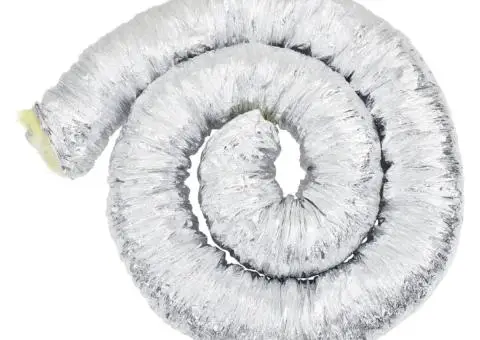 Conductă de ventilație izolată, 6 m, Ø10 cm, aluminiu - 4/5