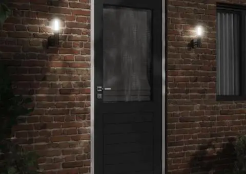 Corpuri de iluminat exterior de perete 2 buc argintiu oțel inox - 3/5