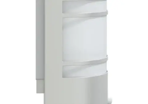 Lămpi exterioare de perete cu senzor 2 buc. argintiu, oțel inox - 5/5