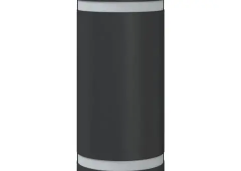 Lampă exterioară de perete, negru, aluminiu turnat sub presiune - 4/5