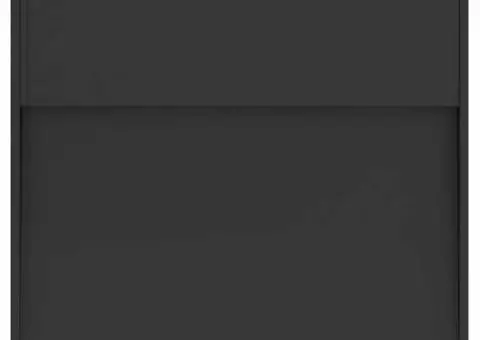 Lampă exterioară de perete cu LED, negru, aluminiu turnat - 4/5