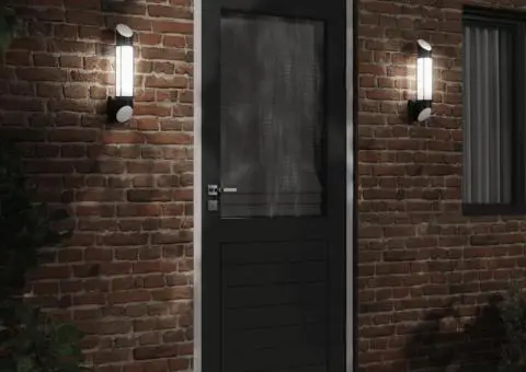 Corpuri de iluminat exterior de perete 2 buc argintiu oțel inox - 3/5