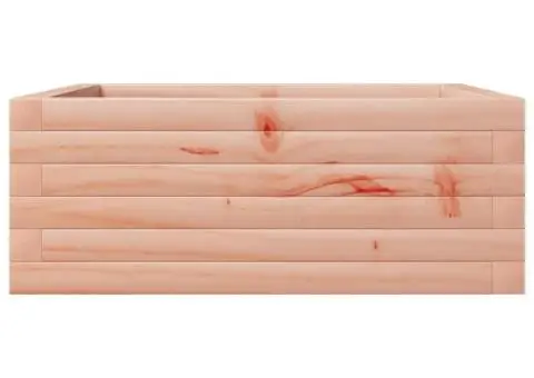 Jardinieră de grădină, 60x60x23 cm, lemn masiv Douglas - 5/5