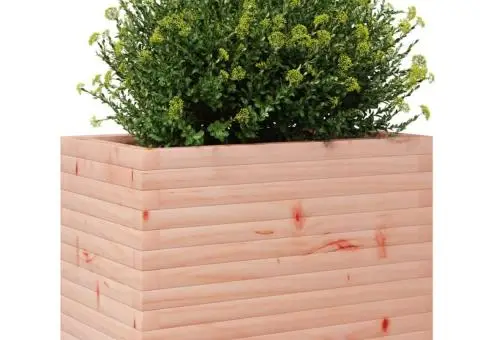 Jardinieră de grădină, 70x40x49,5 cm, lemn masiv Douglas - 4/5