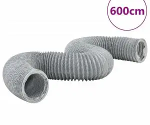 vidaXL Conductă de evacuare, 6 m, Ø10 cm, PVC