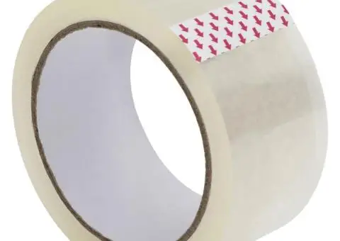 Bandă adezivă de ambalare, 72 buc., transparentă, 48 mm x 66 m - 2/5