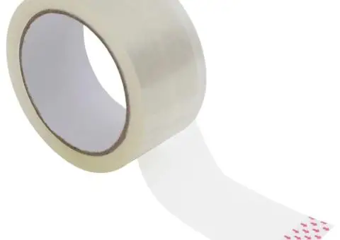 Bandă adezivă de ambalare, 72 buc., transparentă, 48 mm x 66 m - 3/5