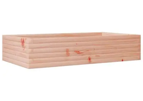 Jardinieră de grădină, 110x60x23 cm, lemn masiv Douglas - 2/5