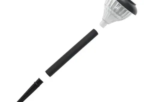 Lămpi solare alei cu țăruși de pământ 4 buc., alb cald și RGB - 5/5