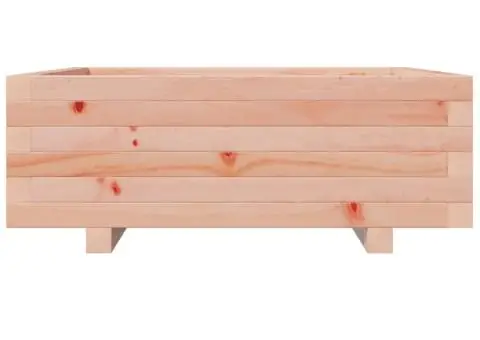 Jardinieră de grădină, 70x70x26,5 cm, lemn masiv Douglas - 5/5