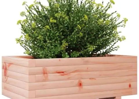 Jardinieră de grădină, 70x40x26,5 cm, lemn masiv Douglas - 4/5