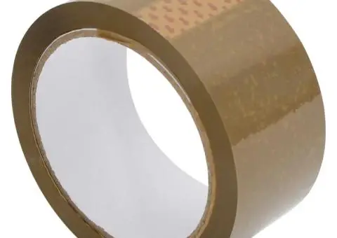 Bandă adezivă de ambalare, 72 buc., maro, 48 mm x 66 m - 2/5