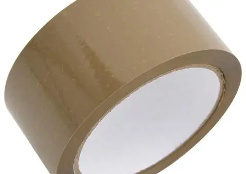 Bandă adezivă de ambalare, 72 buc., maro, 48 mm x 66 m - 5/5