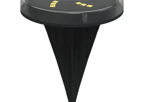 Lămpi solare cu țăruși de sol pentru exterior, 4 buc. alb cald - 3/5