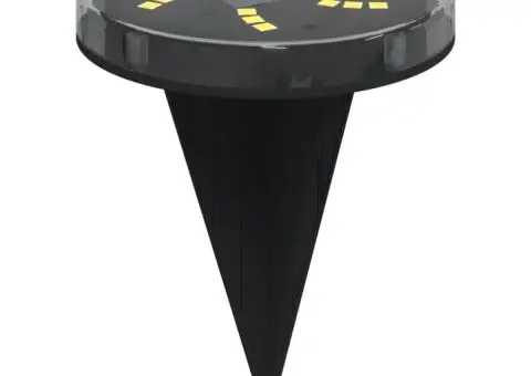 Lămpi solare cu țăruși de sol pentru exterior, 4 buc. alb cald - 4/5