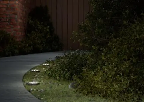 Lămpi solare cu țăruși de sol pentru exterior, 4 buc. alb cald - 1/5