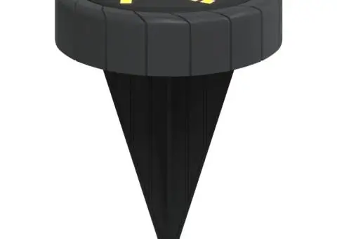 Lămpi solare cu țăruși de sol pentru exterior, 4 buc. alb cald - 3/5