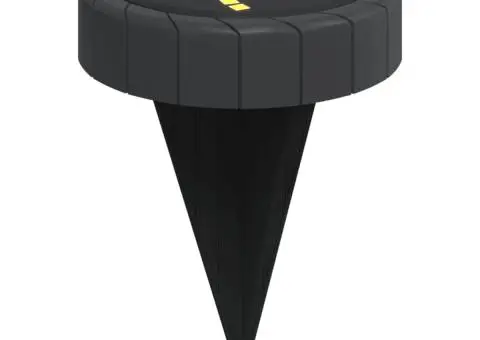 Lămpi solare cu țăruși de sol pentru exterior, 4 buc. alb cald - 4/5