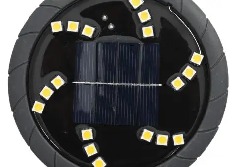 Lămpi solare cu țăruși de sol pentru exterior, 4 buc. alb cald - 5/5