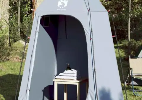 Cort de intimitate cu eliberare rapidă, impermeabil, gri - 1/5