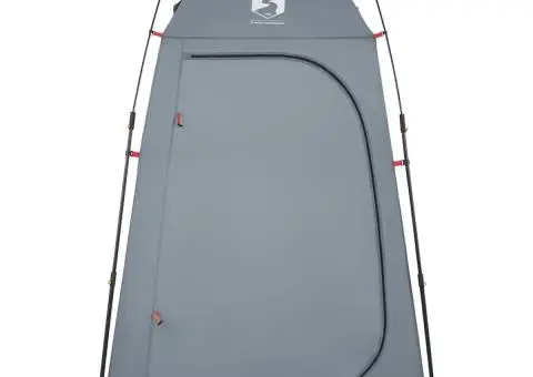 Cort de intimitate cu eliberare rapidă, impermeabil, gri - 5/5